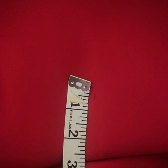 Badgley Mischka VINTAGE RED jersey gown size 8 - Picture 12 of 15